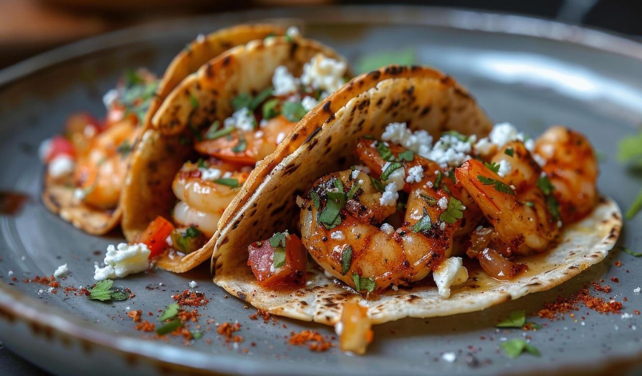 Shrimp tacos