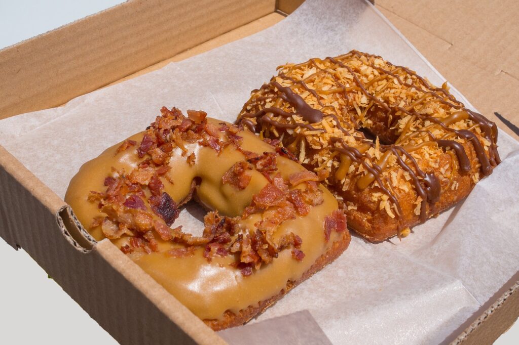 Maple Bacon Donuts