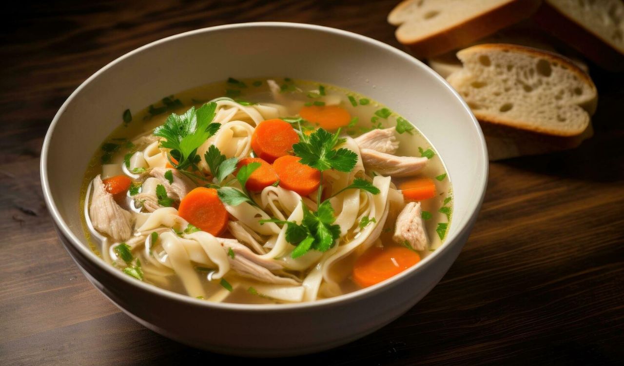 Chicken noodle soup
