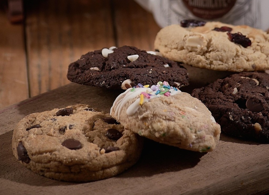 Brownie Cookies with Mocha Frosting