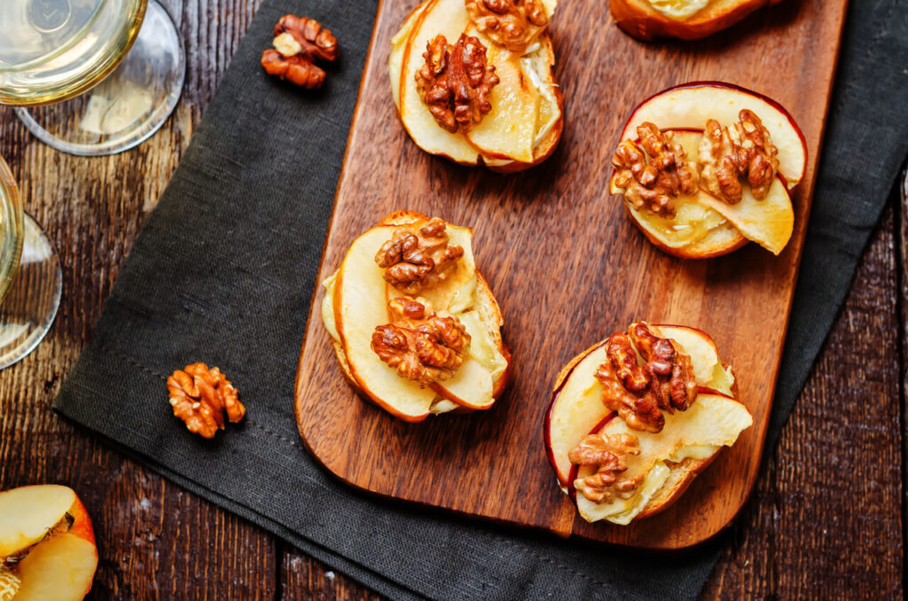 Nutty Apple Slices