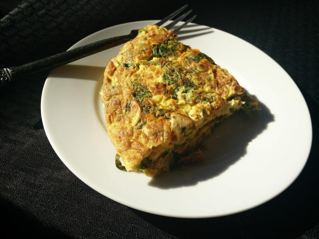 Classic Vegetable Omelet