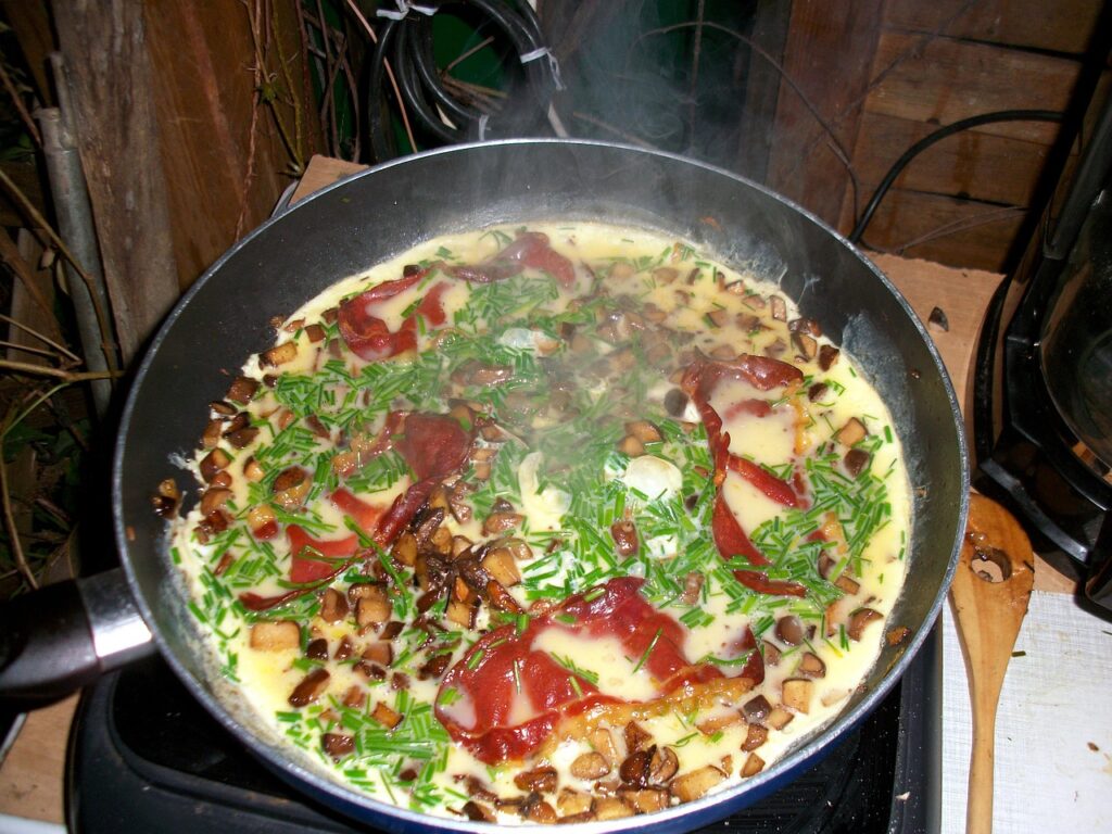 Mushroom Omelet