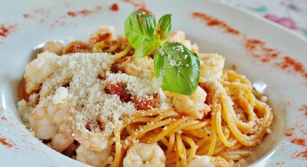Shrimp Scampi Pasta