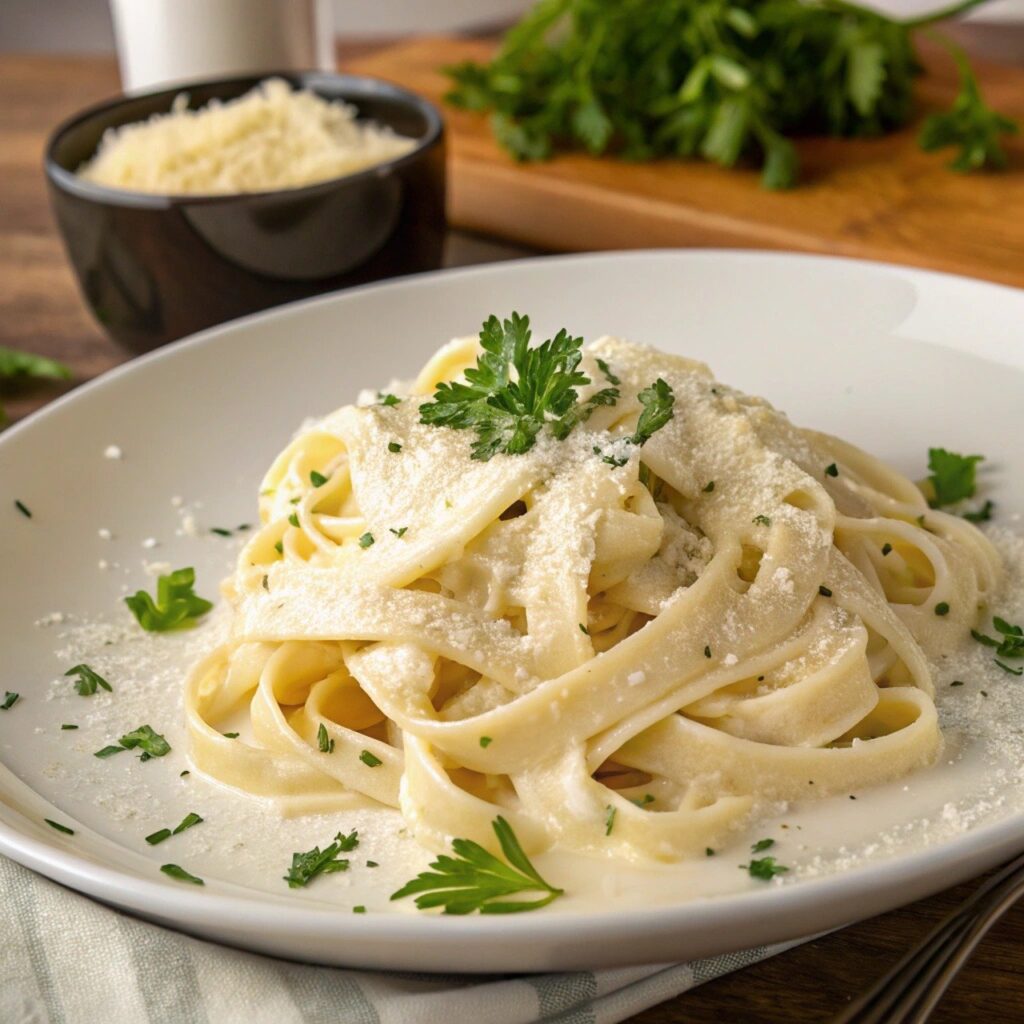 creamy spaghetti