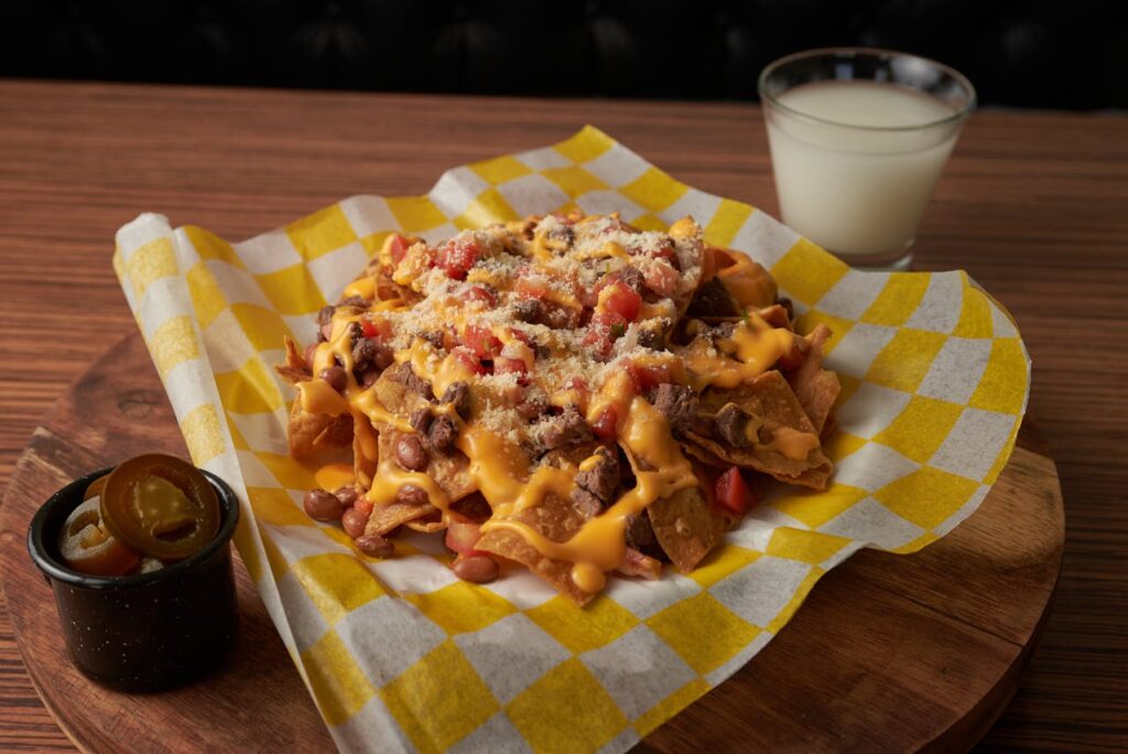 Cheesy Beef Nachos