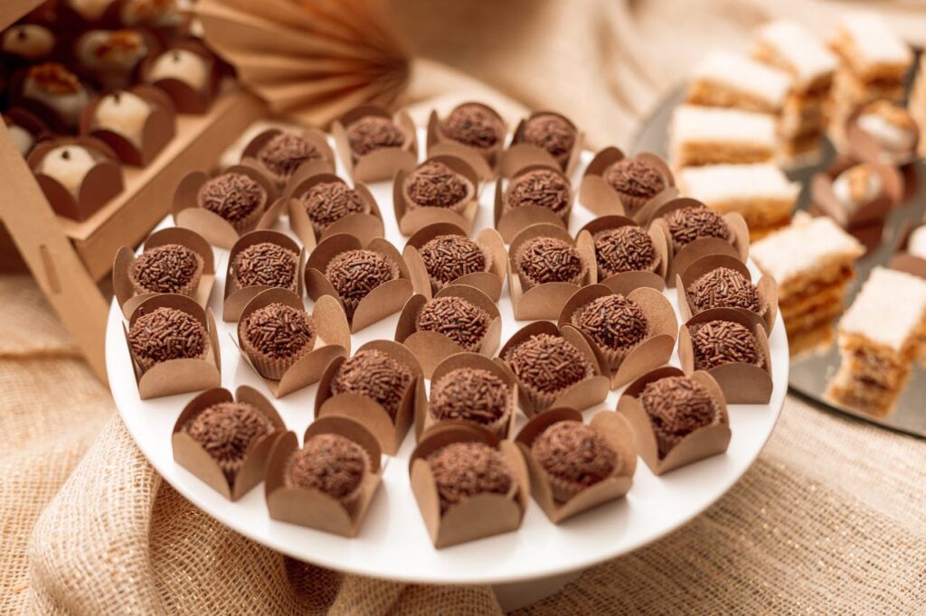 chocolate truffles