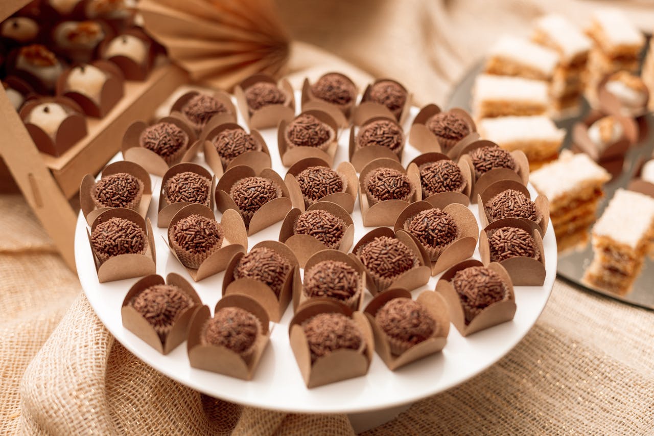 chocolate truffles
