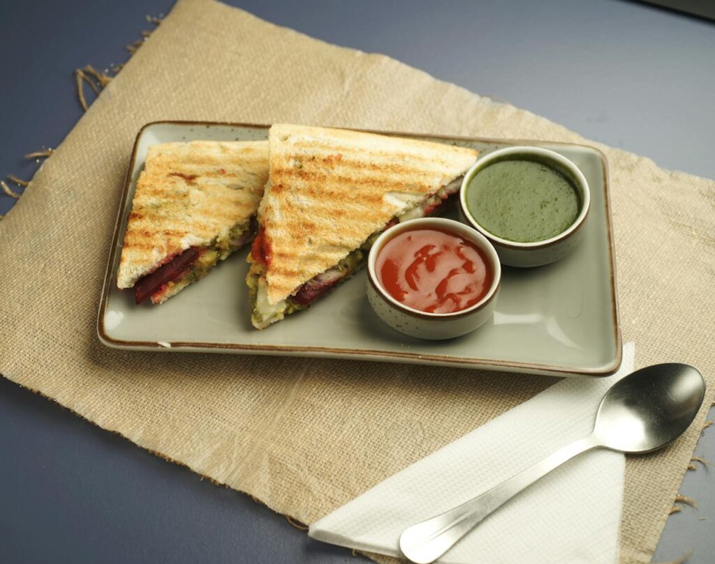 The Classic Diagonal Cut sandwiches