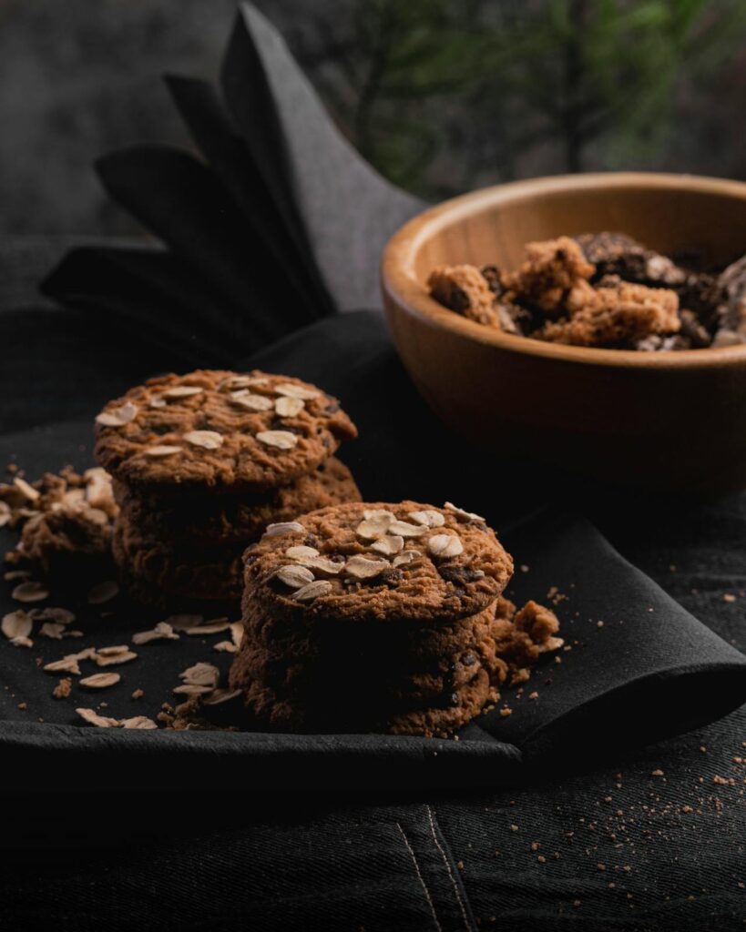 Oatmeal Chocolate Chip Skillet Cookie
