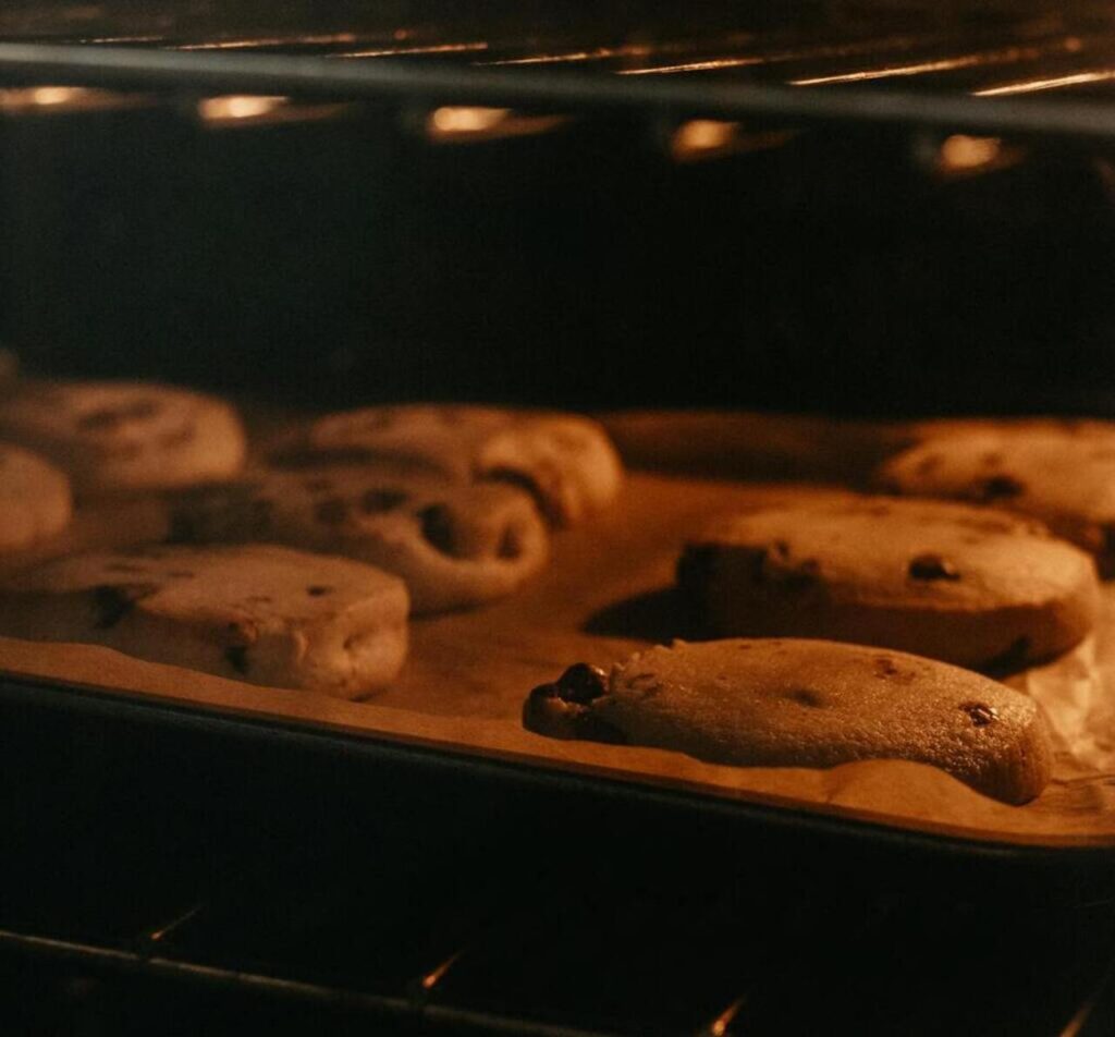 reheating cookies in oven