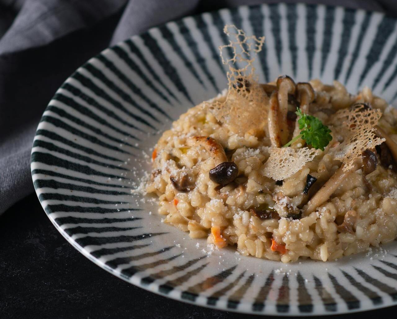 Creamy Mushroom Risotto