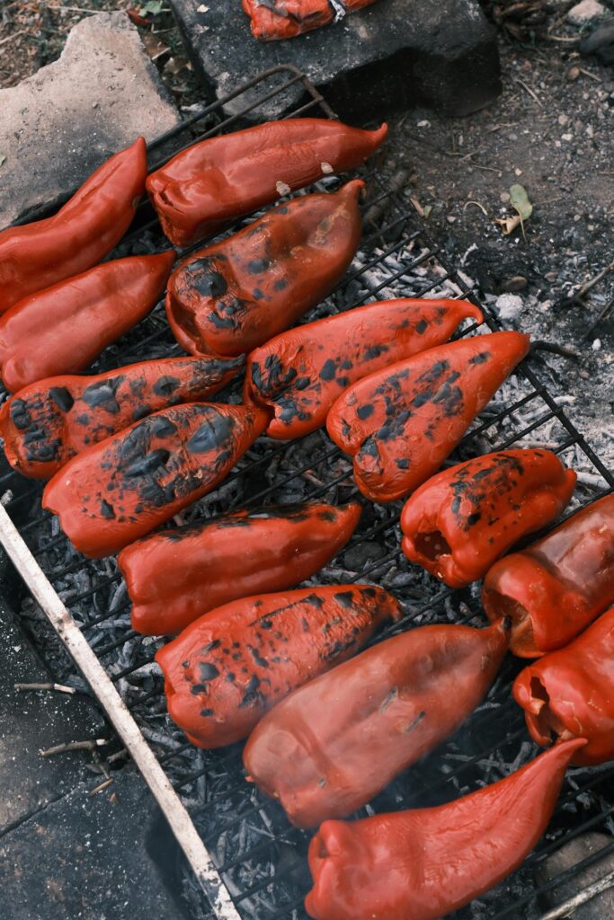 Campfire Chili with Charred Peppers