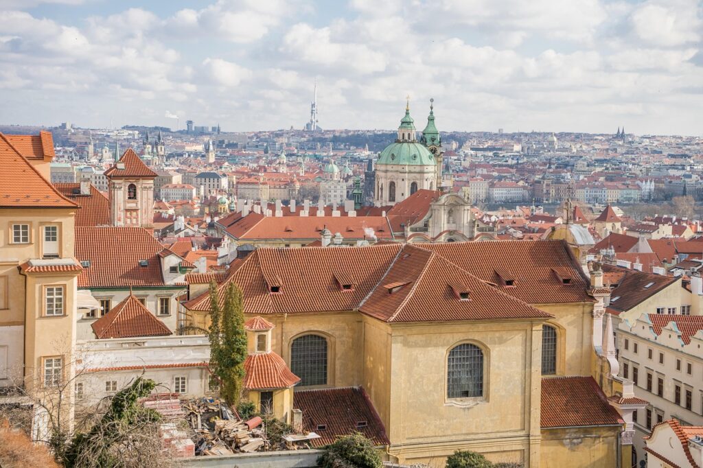 Prague, Czech republic, Capital city image.