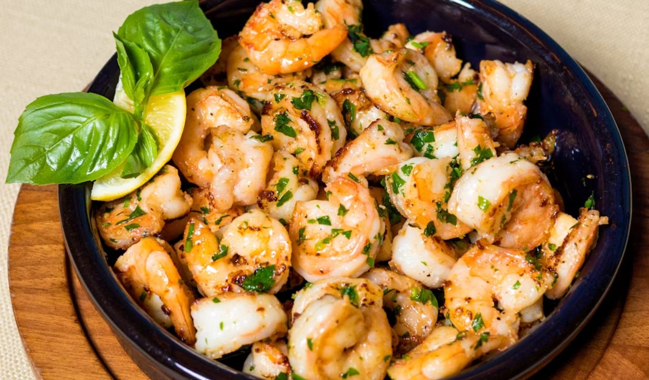Shrimp scampi