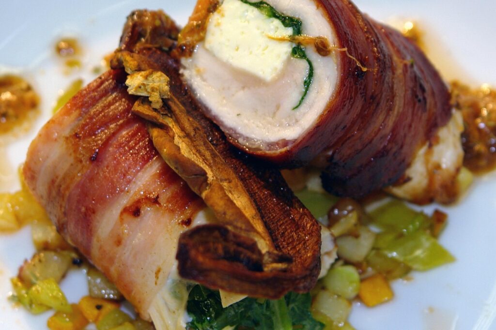 Bacon-Wrapped Chicken Breasts