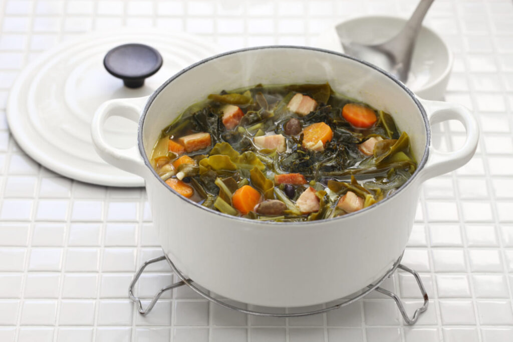 Pot likker soup, southern cuisine