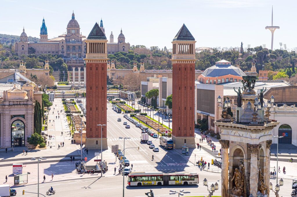 Travel, Barcelona, City image.
