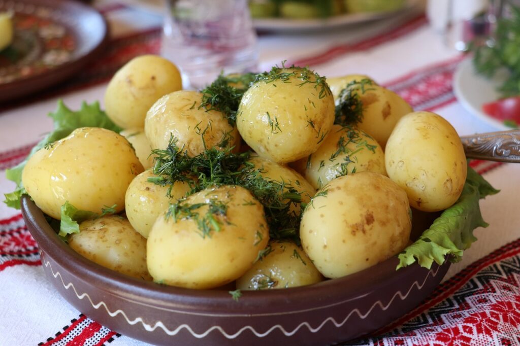 Lemon and Dill Roasted Potatoes