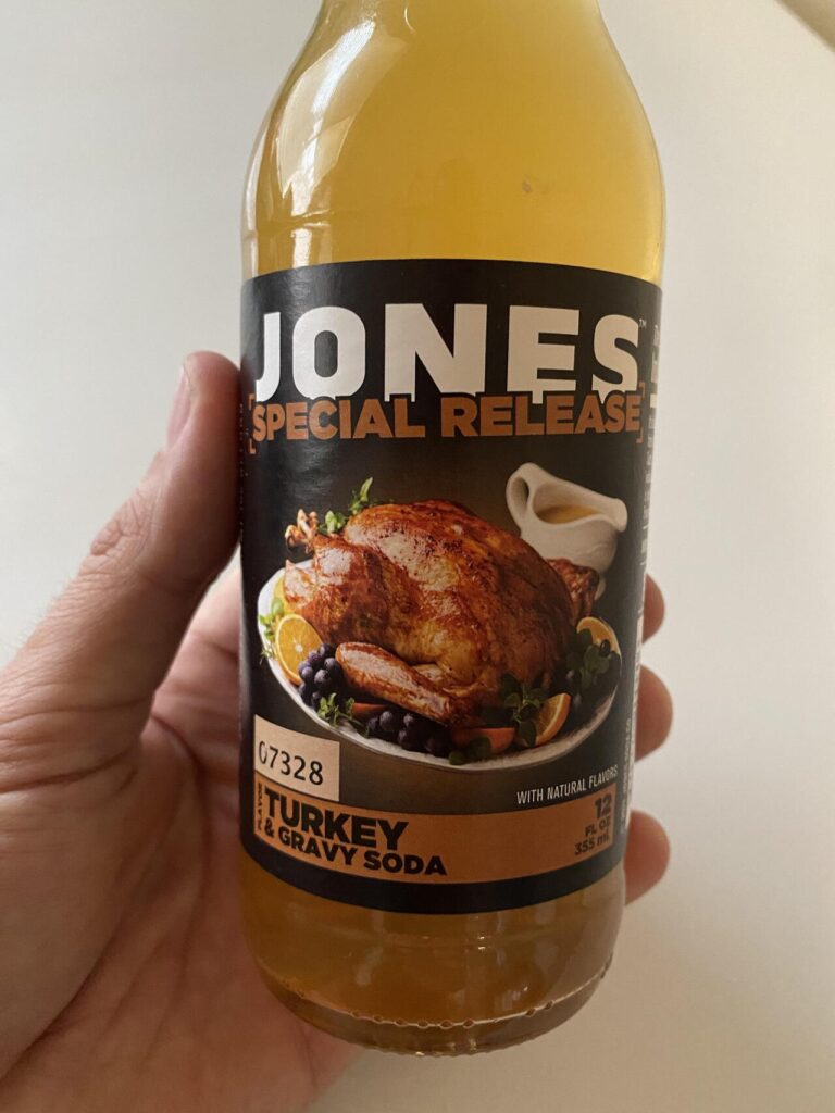 ones Soda Turkey & Gravy (Holiday tie-in)