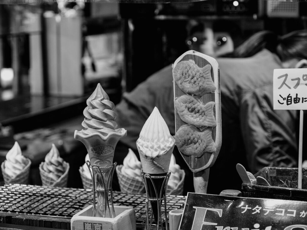 ice cream cone became iconic at the fair.
