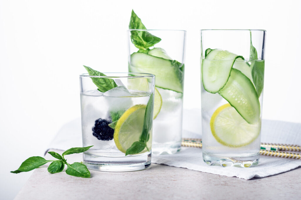 Cucumber Basil Cooler
