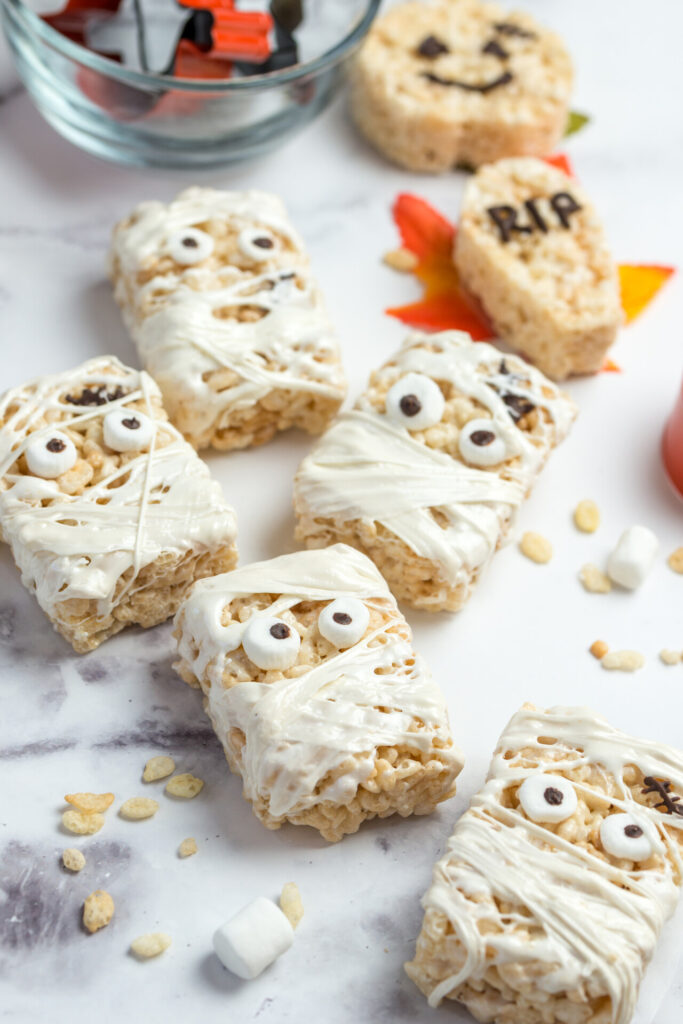 Mummy Rice Krispie Treats