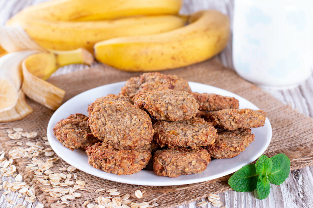 Banana Oat Cookies