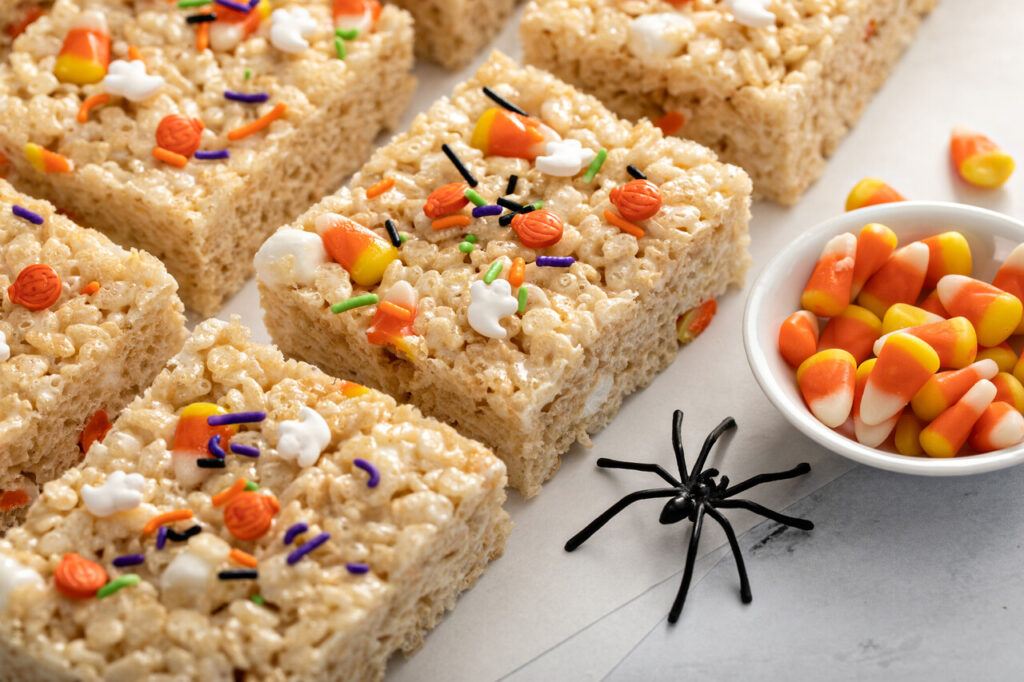 Pumpkin Spice Rice Krispie Treats