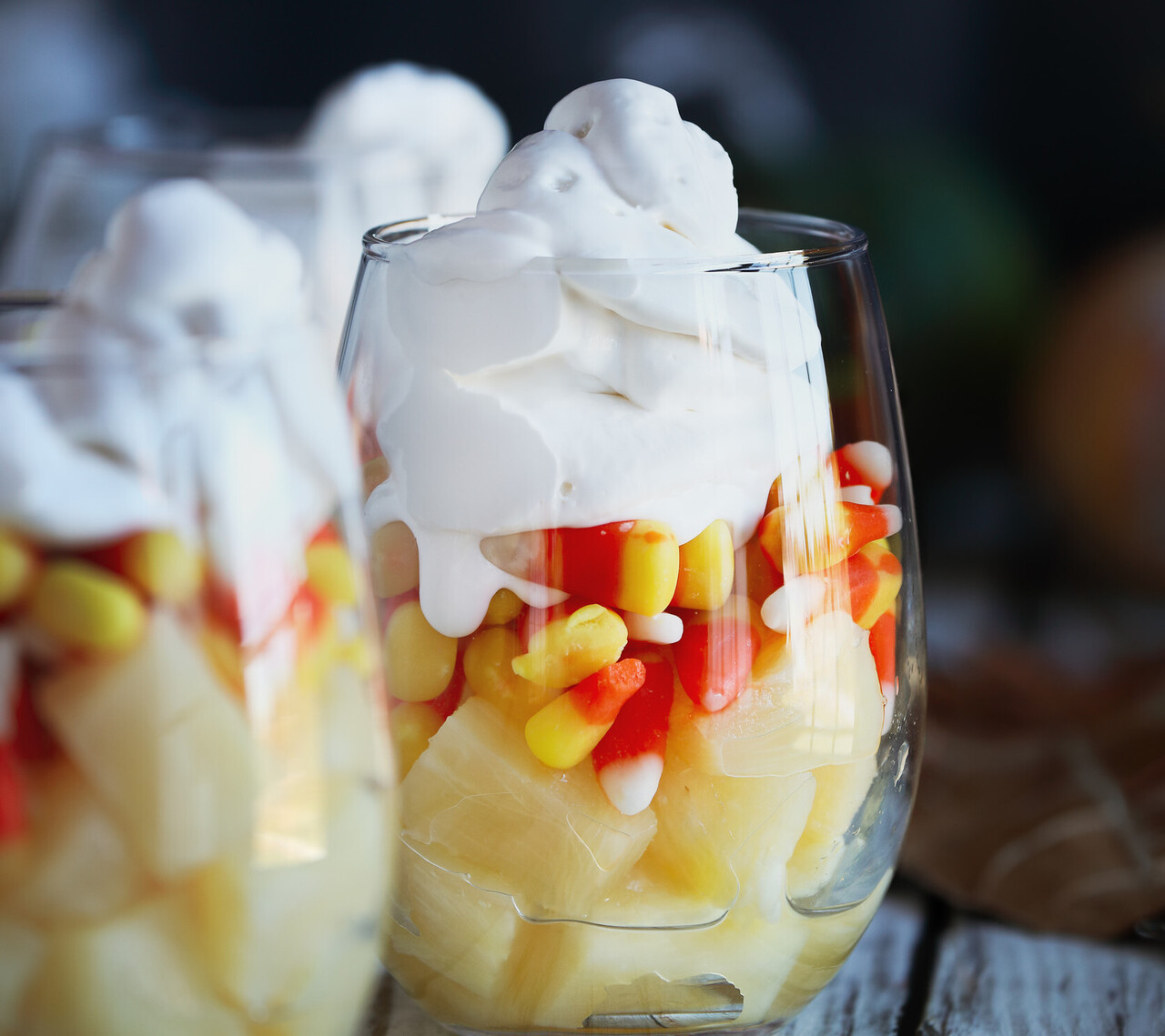 Candy Corn Parfaits