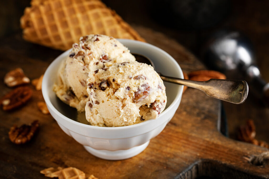 Butter Pecan Ice Cream