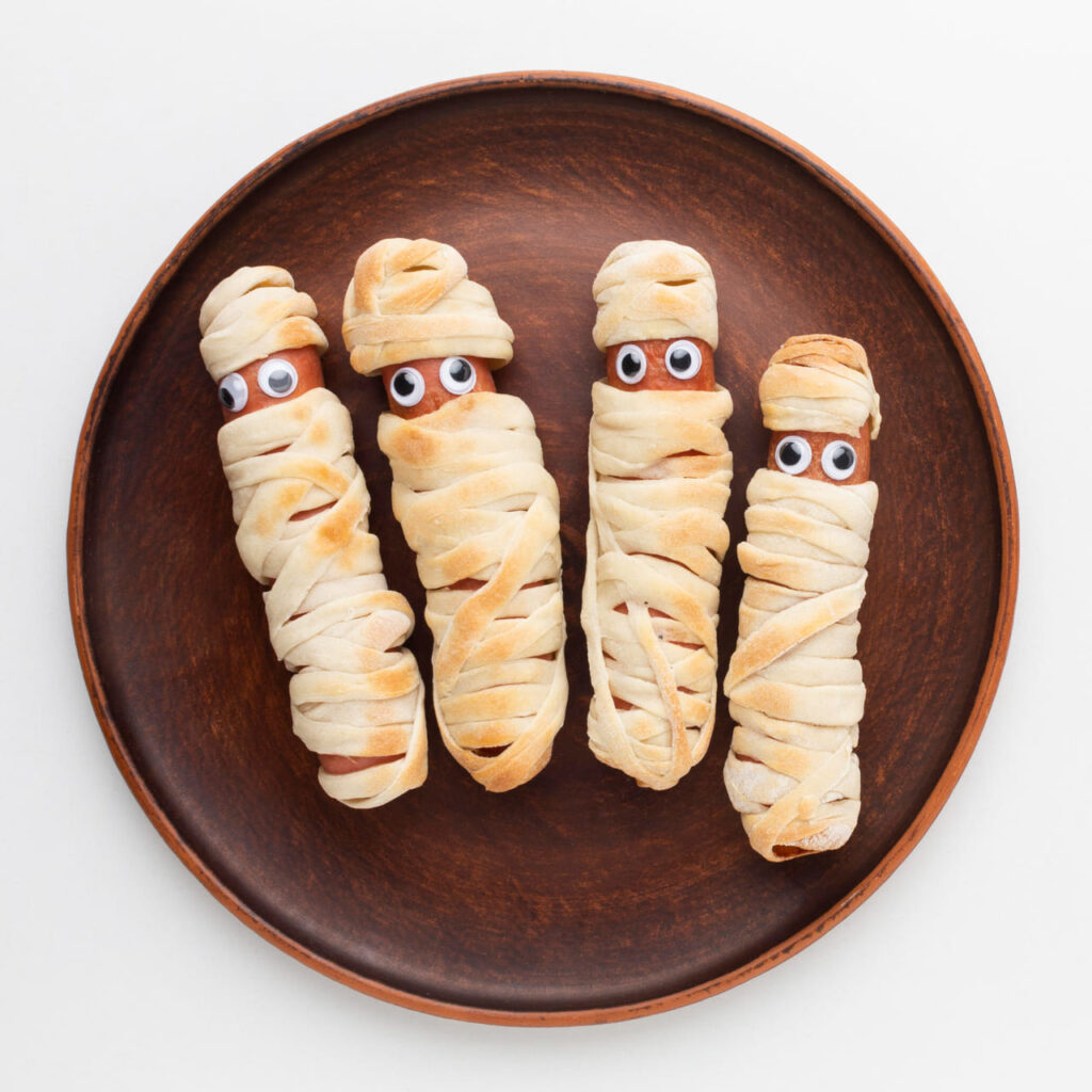 Mummy Jalapeño Poppers