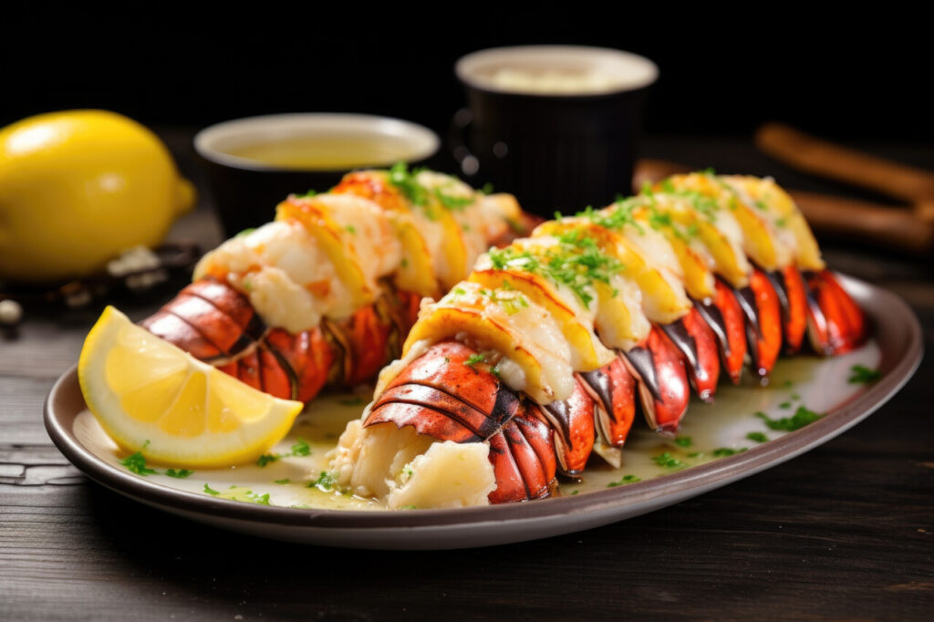 Butter-Poached Lobster Tails