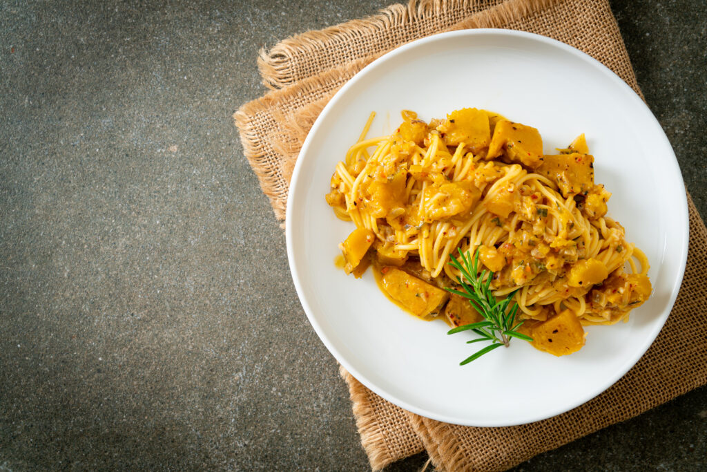 Pumpkin Alfredo Pasta