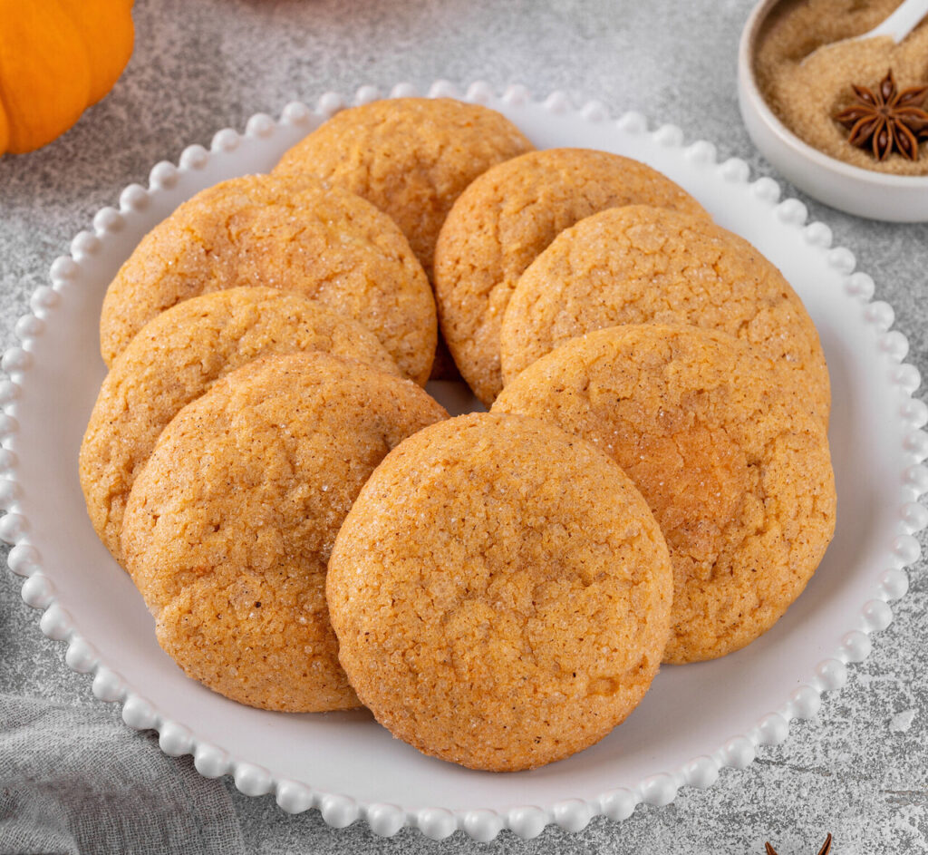 Pumpkin Cookies with Maple Glaze