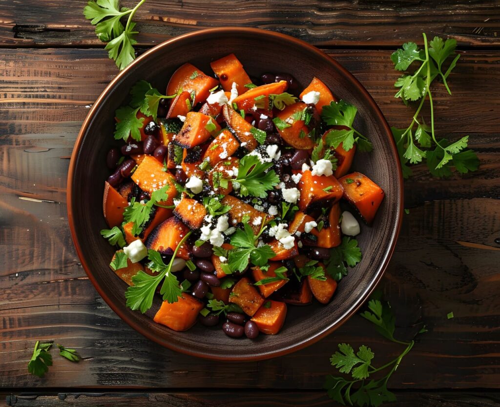 Sweet Potato and Black Bean Salad