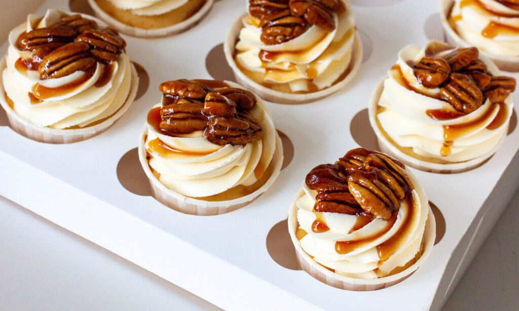 Maple Pecan Cupcakes
