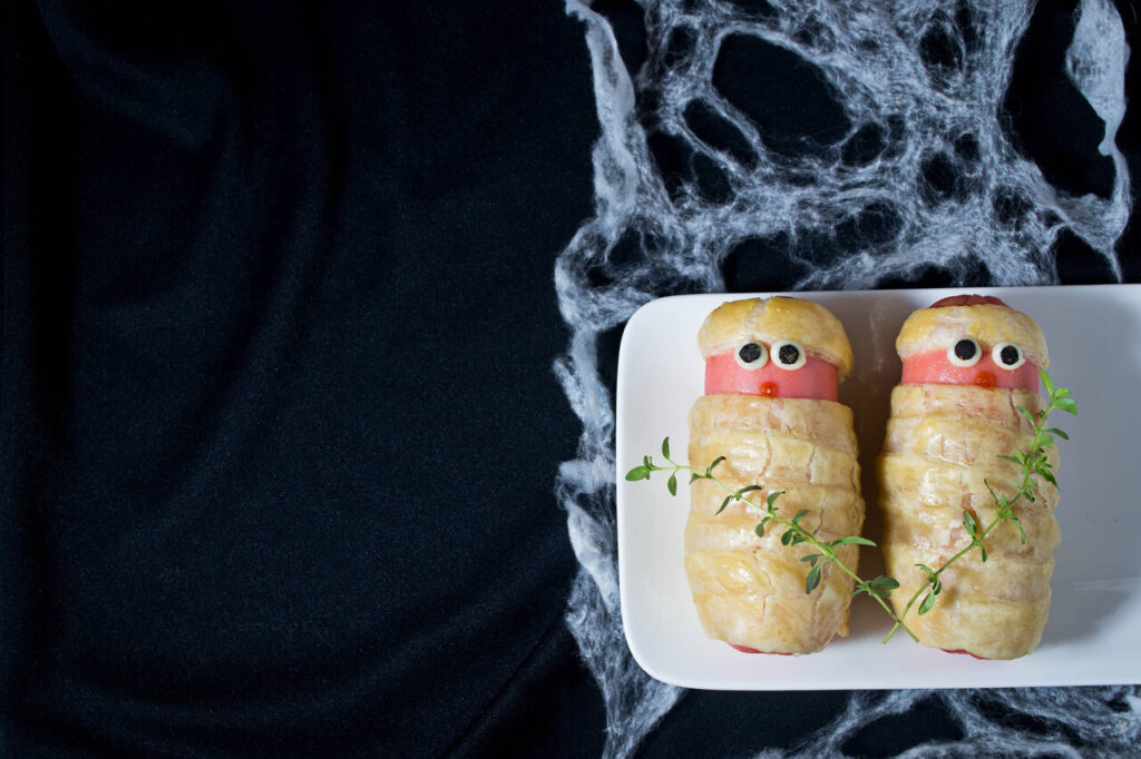 mummy hot dogs