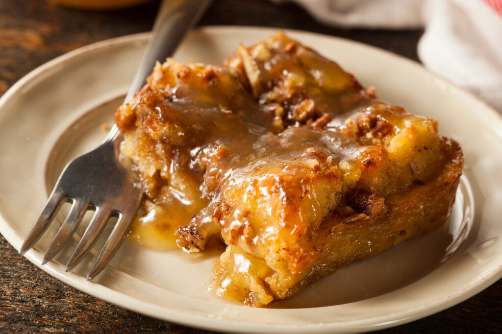 Caribbean Rum-Infused Bread Pudding