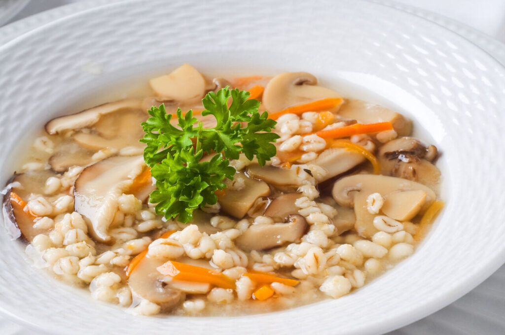 Mushroom and Barley Stew