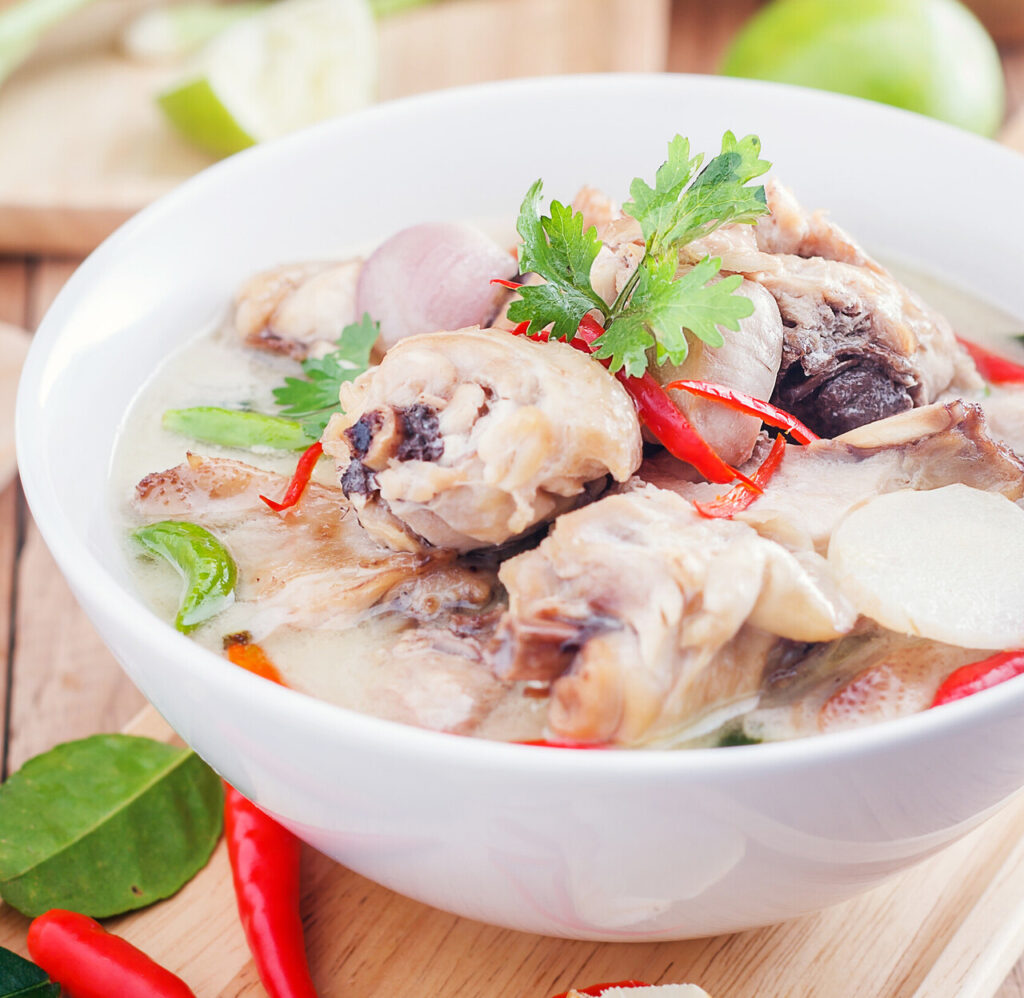 Thai Coconut Chicken Soup