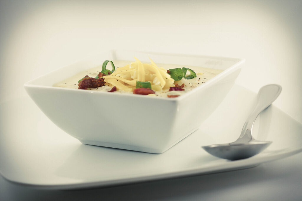 Corn Chowder with Bacon