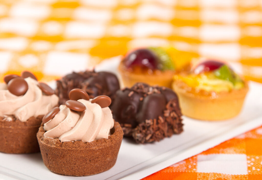 Chocolate Pudding Tarts