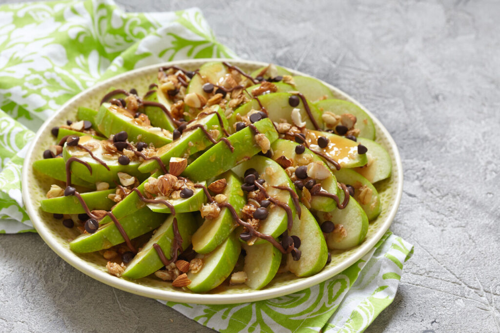 Caramel Apple Nachos