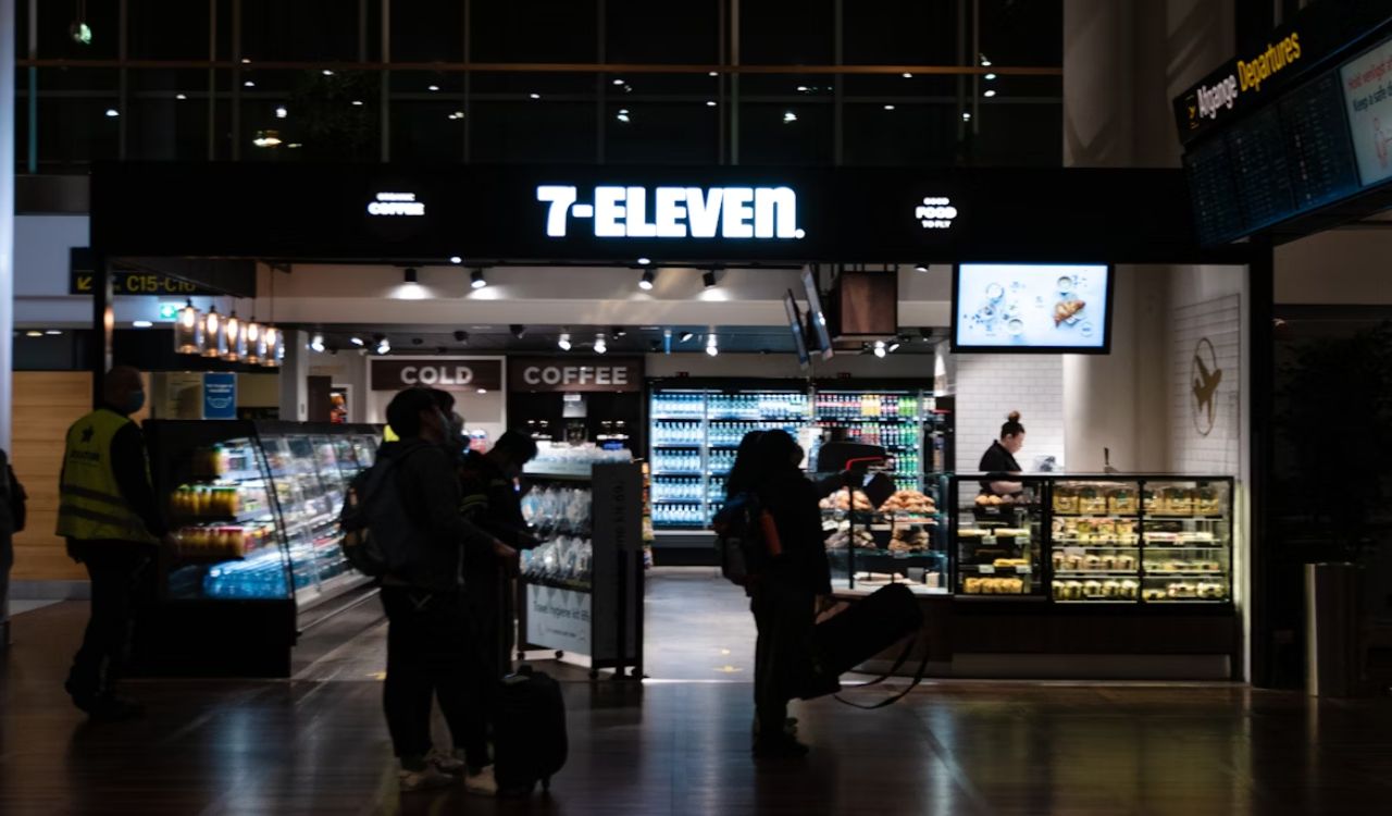 7-Eleven in an airport