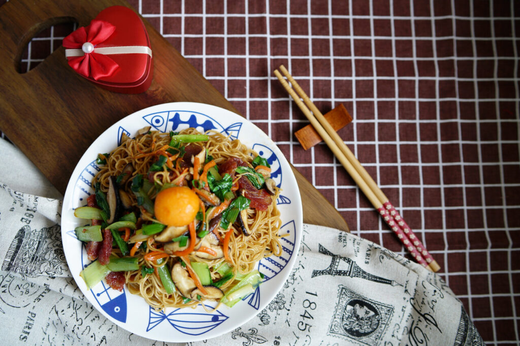 Stir-Fried Noodles with Vegetables