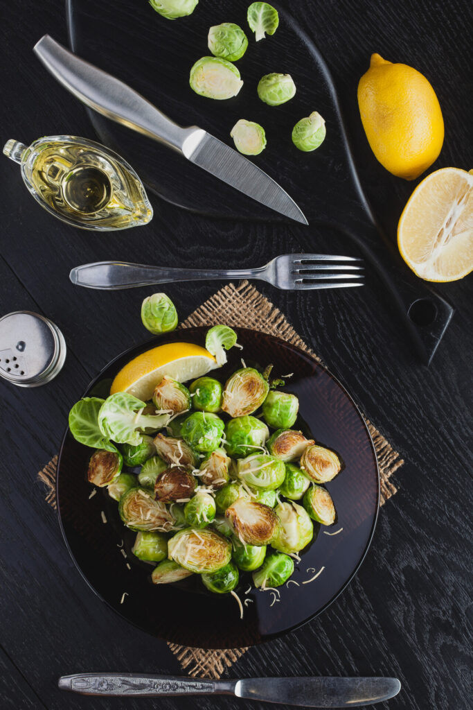 Lemon-Thyme Roasted Brussels Sprouts