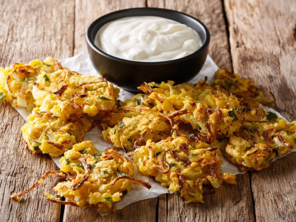 Classic Onion Bhajis (Crispy Fritters)