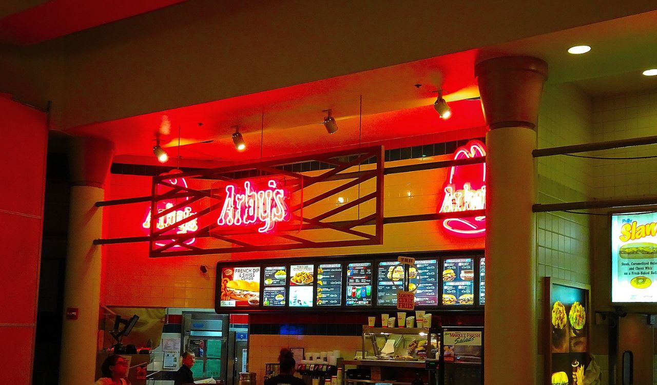 Arby's counter