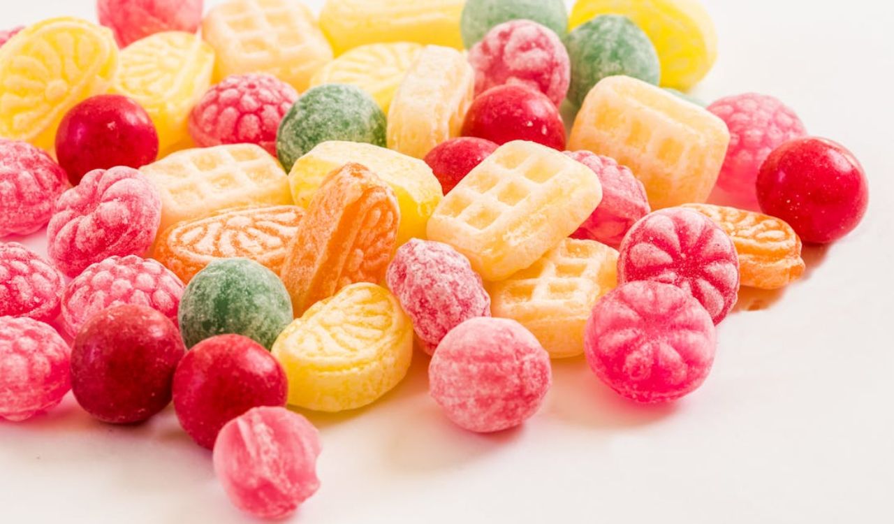 Assorted candies